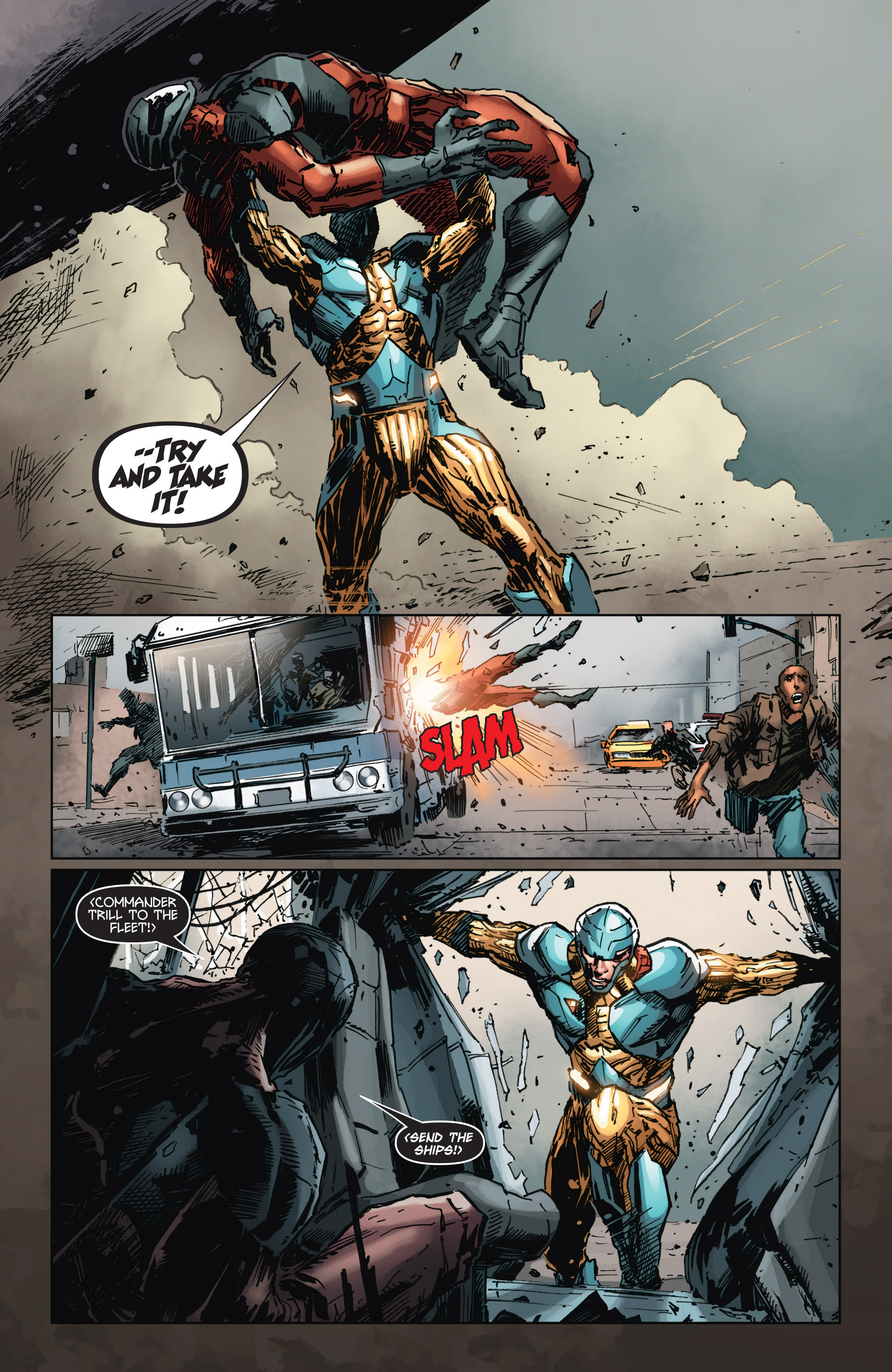 Read online X-O Manowar (2012) comic -  Issue # _TPB 3 - 37