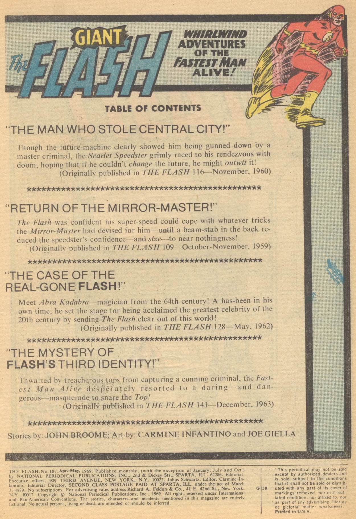 The Flash (1959) issue 187 - Page 3