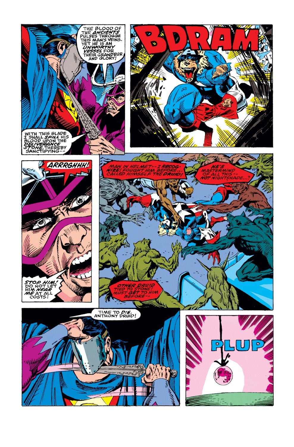 Captain America (1968) Issue #406 #355 - English 18