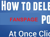 Cara Menghapus Semua Postingan FansPage Cara Menghapus Semua Postingan FansPage