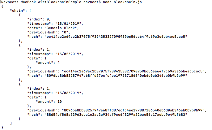 FreshByte Labs: Blockchain explained with javascript, node.js