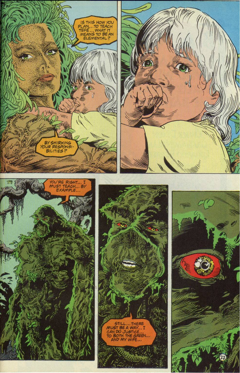 Read online Swamp Thing (1982) comic -  Issue #127 - 23