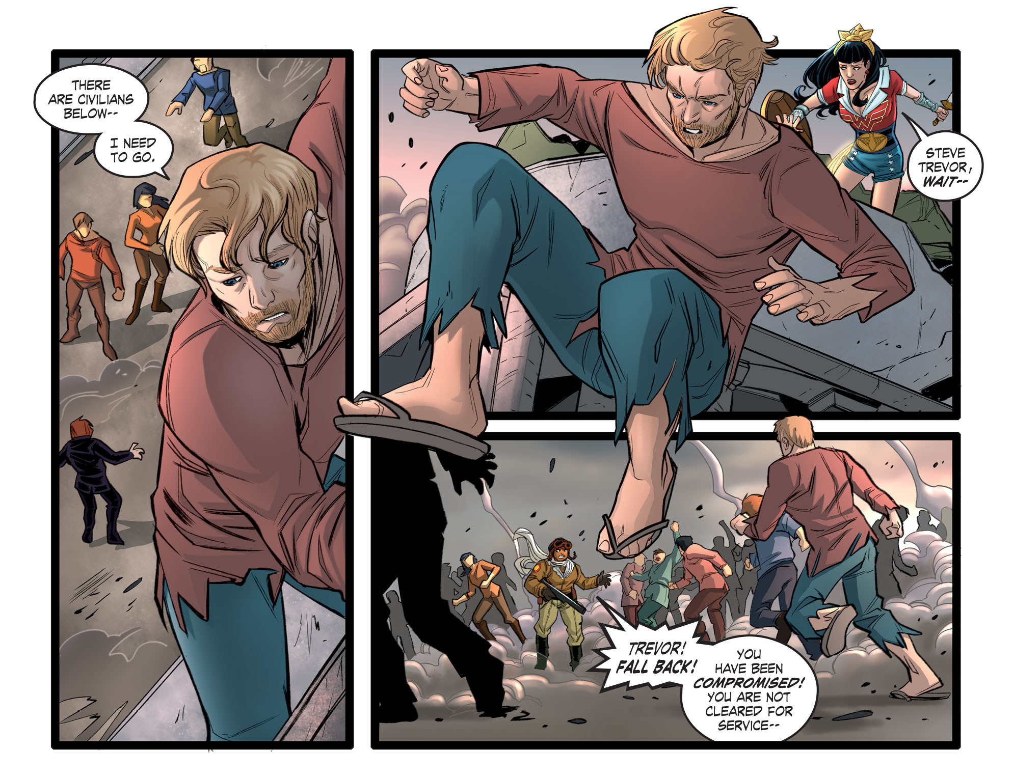 Read online DC Comics: Bombshells comic -  Issue #32 - 8