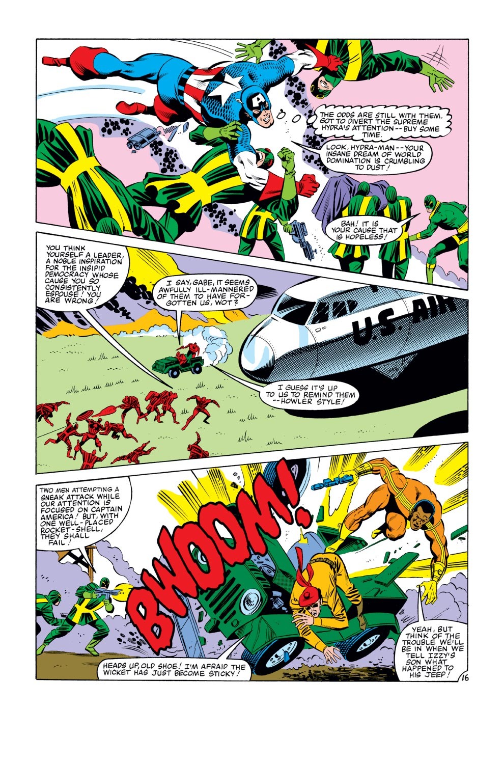 Read online Captain America (1968) comic -  Issue #273 - 17