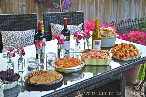 summer party menu