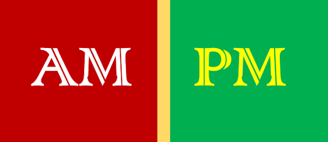 Perbedaan AM dan PM - De Eka