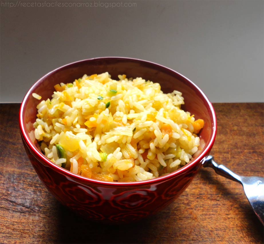 arroz vegano vegetariano