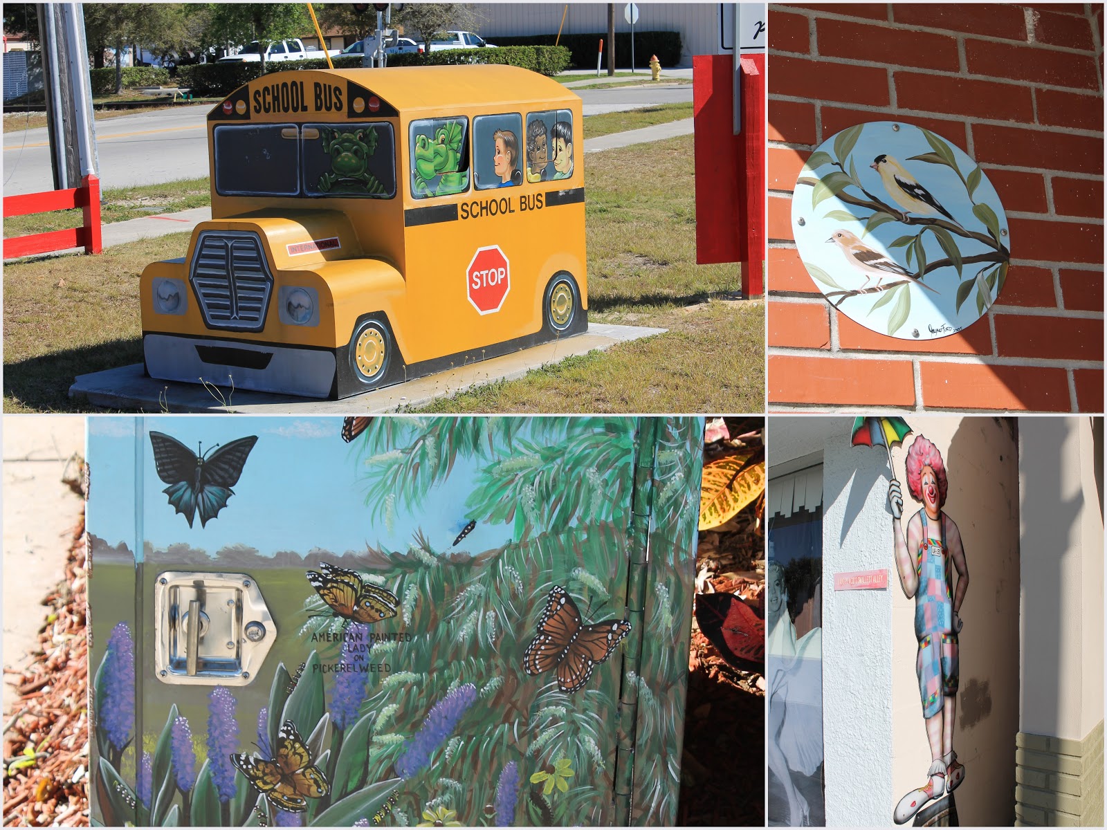 The Roadrunner Chronicles Murals of Lake Placid Florida