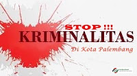 Kriminalitas di Kota Palembang Turun 75% stop%2Bkriminal