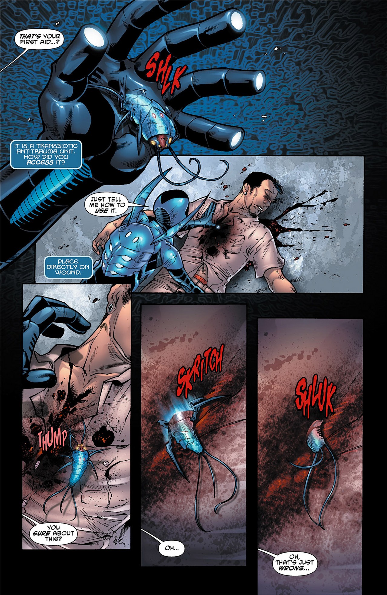 Read online Blue Beetle (2011) comic -  Issue #5 - 6