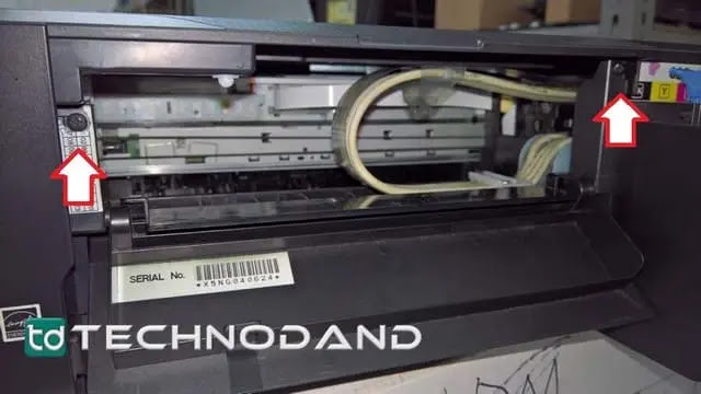 Cara bongkar casing atas printer Epson L1110