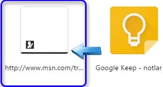 Chrome uygulamasına Msn icon’unu ekle