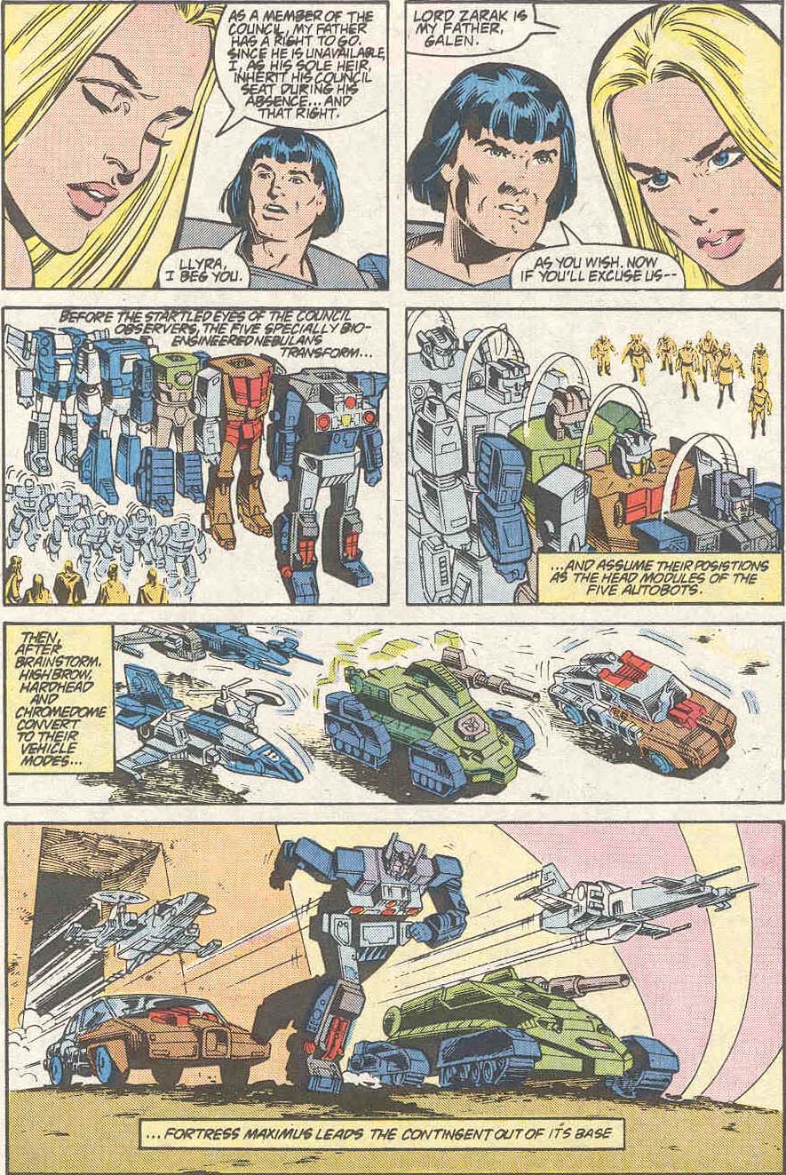 Read online The Transformers: Headmasters comic -  Issue #3 - 14