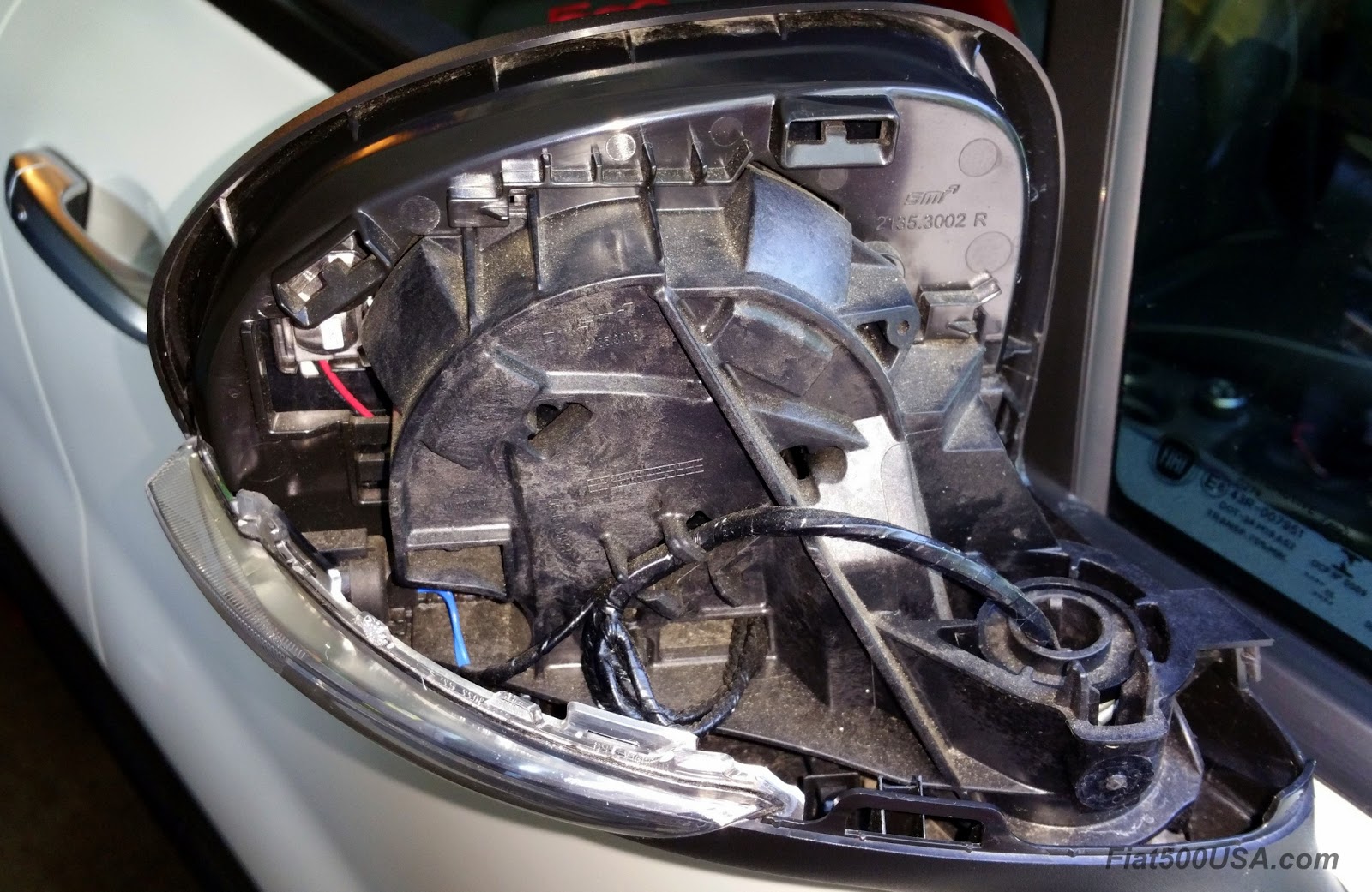 Fiat 500 USA Fiat 500X Mirror Covers Install How To