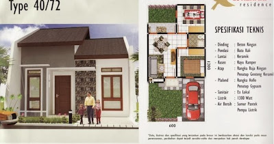 desain dan denah rumah ukuran 6 x 12 m ~ gambar rumah idaman