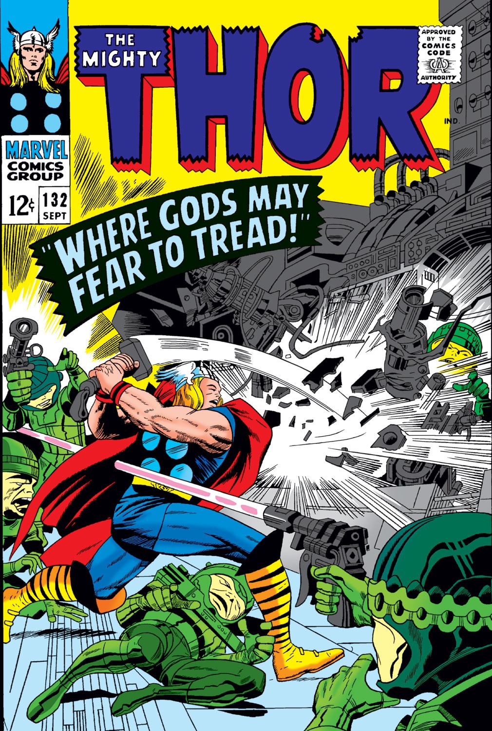 Read online Thor (1966) comic -  Issue #132 - 1