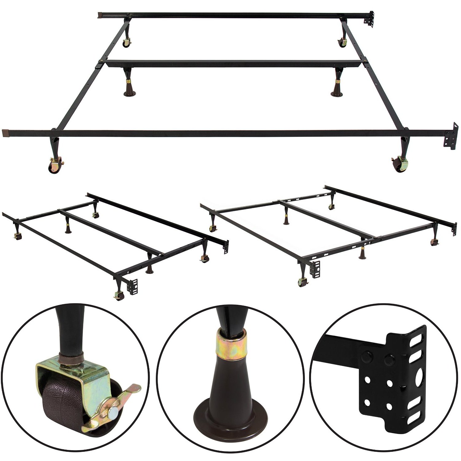 Adjustable Queen Metal Bed frame Metal Bed Frame Innovation