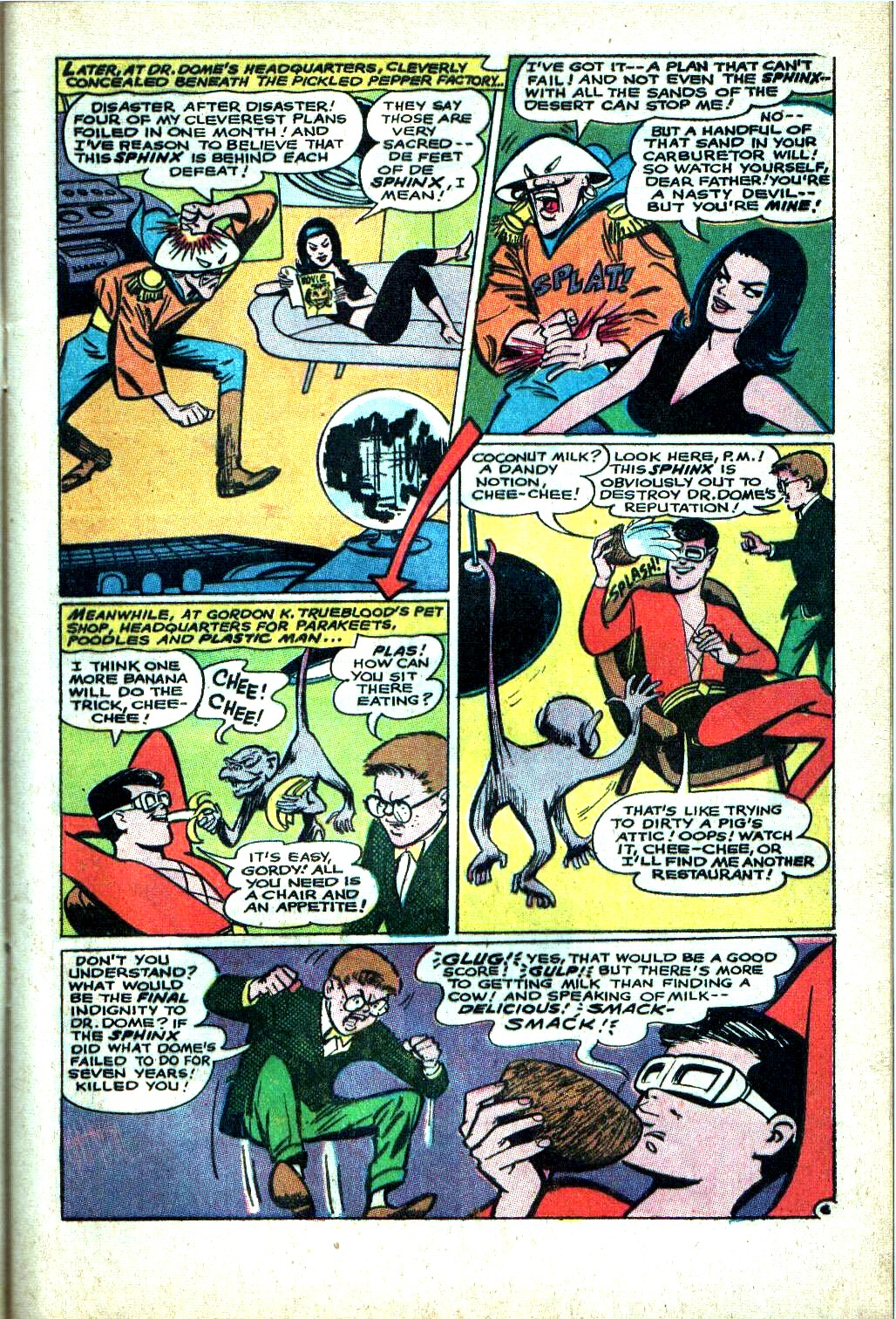 Read online Plastic Man (1966) comic -  Issue #6 - 9