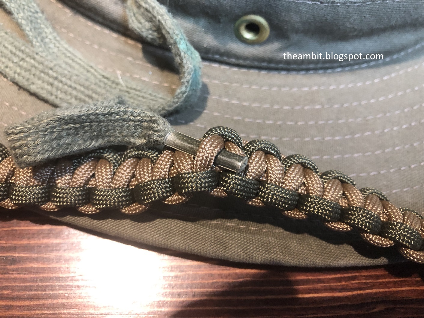 Paracord Tillley Hat Band