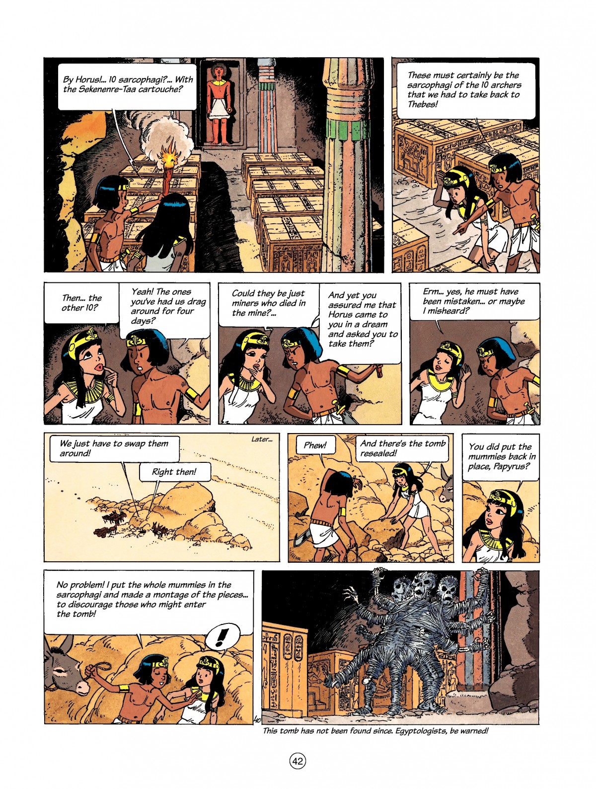 Read online Papyrus comic -  Issue #4 - 42