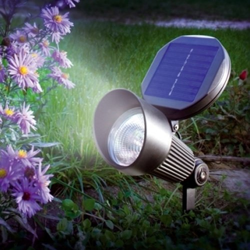 Projecteur solaire puissant de jardin