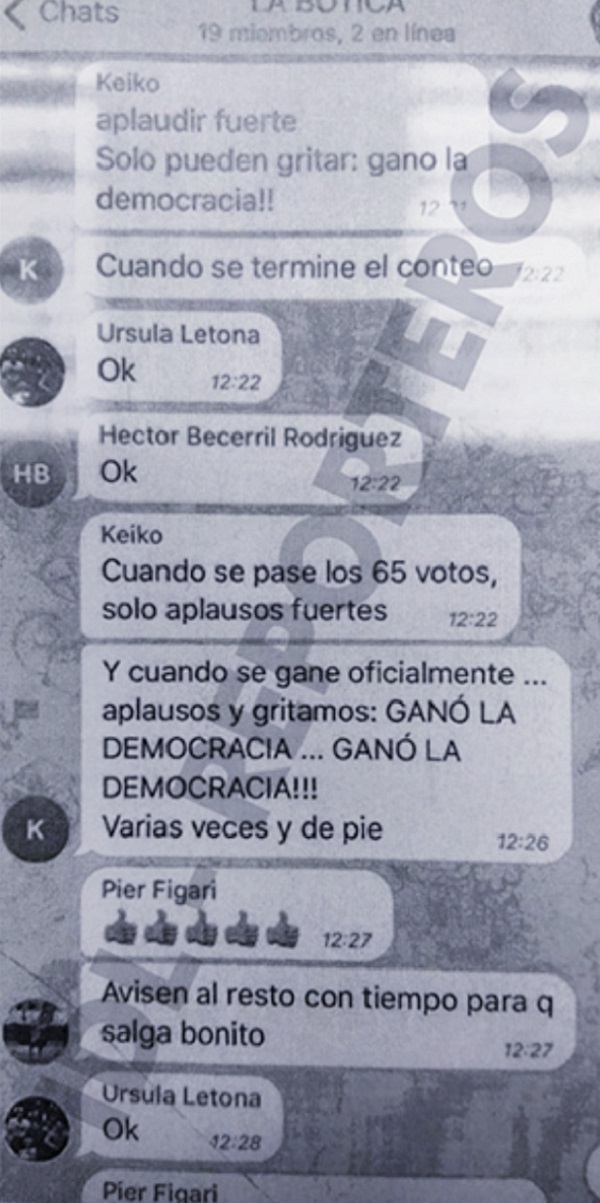 Keiko Fujimori, odena decir GANÓ LA DEMOCRACIA Keiko Fujimori, odena decir GANÓ LA DEMOCRACIA