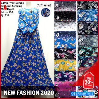 MRT015G440 Gamis Hyget Jumbo Terbaru Kekinian BMGShop