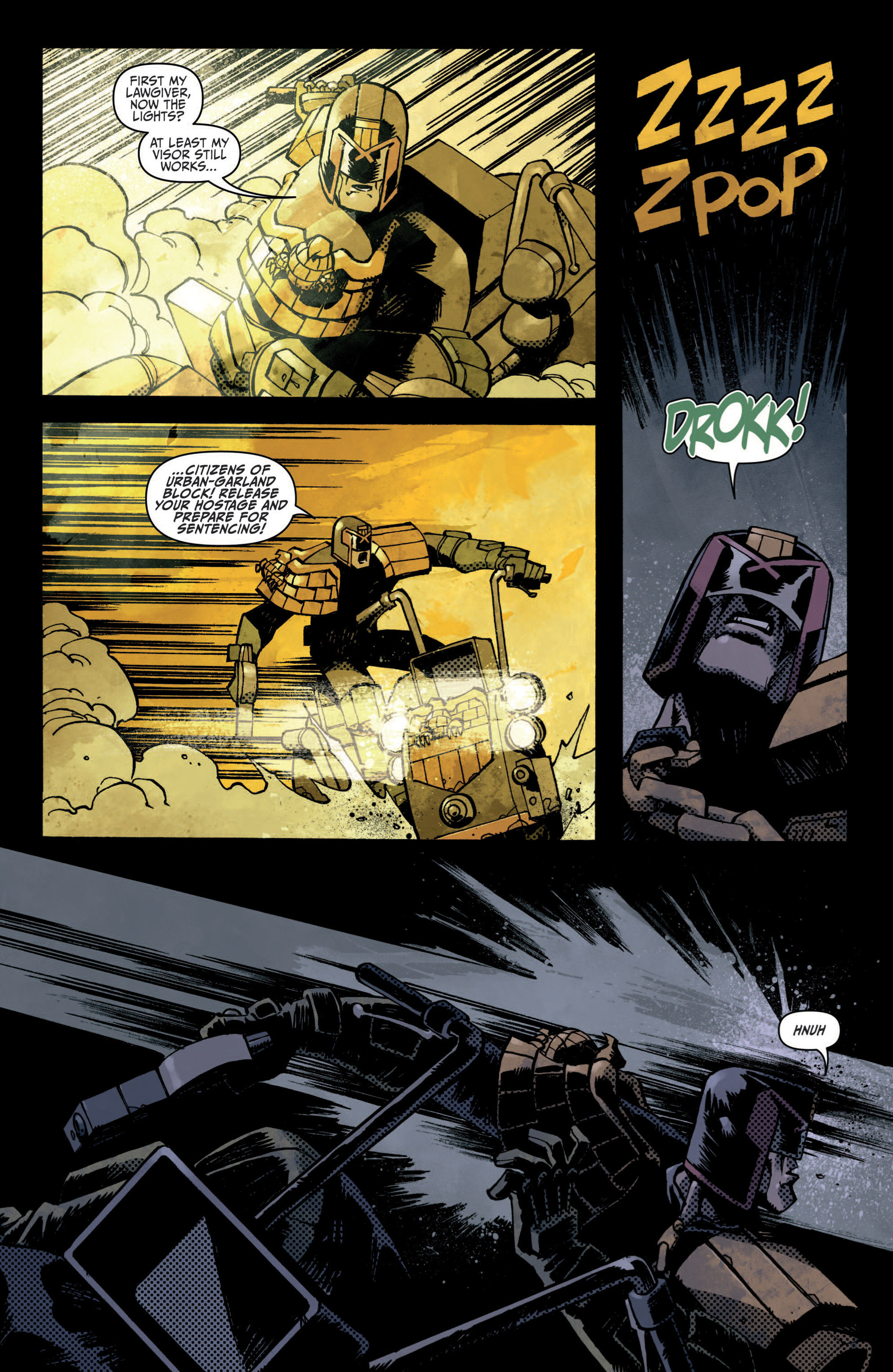 Read online Judge Dredd (2012) comic -  Issue #5 - 11