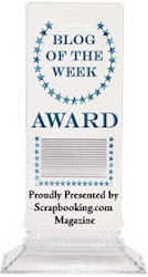 Blog of the Week Award