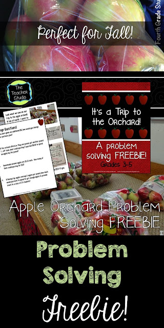 Problem Solving Freebie Open ended work problem task