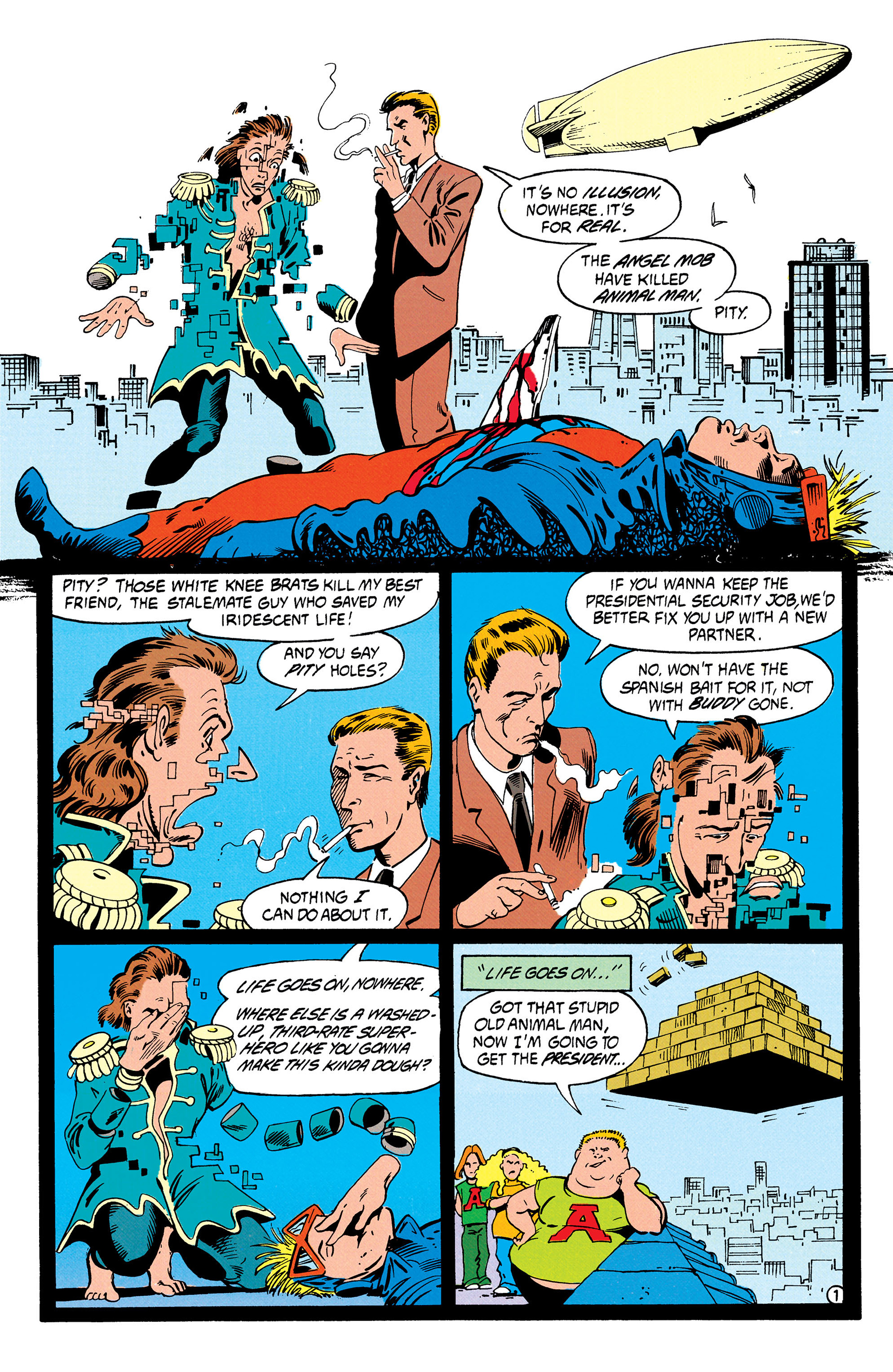 Read online Animal Man (1988) comic -  Issue #31 - 2