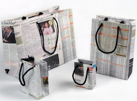 Pasos para hacer bolsas de papel con periodico diario revistas - cómo reciclar papel de diario periodico - que puedo hacer con papel de diario periodicos - manualidades para niños, manualidades faciles, manualidades con papel, manudalides para enseñar en primaria - manualidades para enseñar en secundaria, manualidades para enseñar en el colegio, 