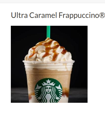 I Finally Got Around To Checking Out Starbucks Newest Special Drink The Ultra Caramel Frappuccino And Be Honest For Sweet Tooth Purveyor In All I Finally Got Around To Checking Out Starbucks Newest Special Drink The Ultra Caramel Frappuccino And Be Honest For Sweet Tooth Purveyor In All