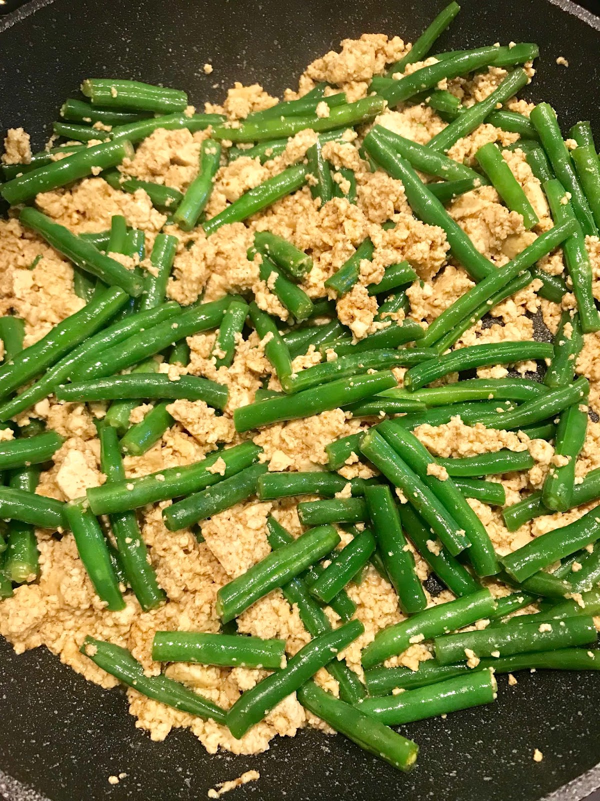 Once upon a cook Green Bean Tofu Mix