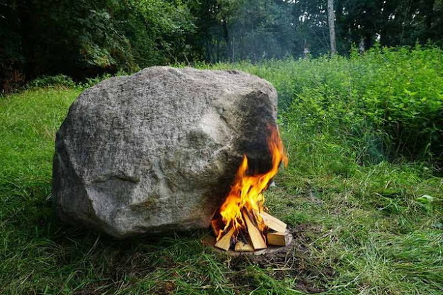 Stone on Fire and Get Wi-Fi Signal.