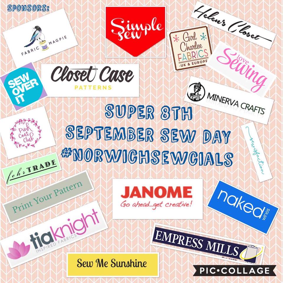 Crafty Clyde Norwich Sewcials September Super Sew Day!
