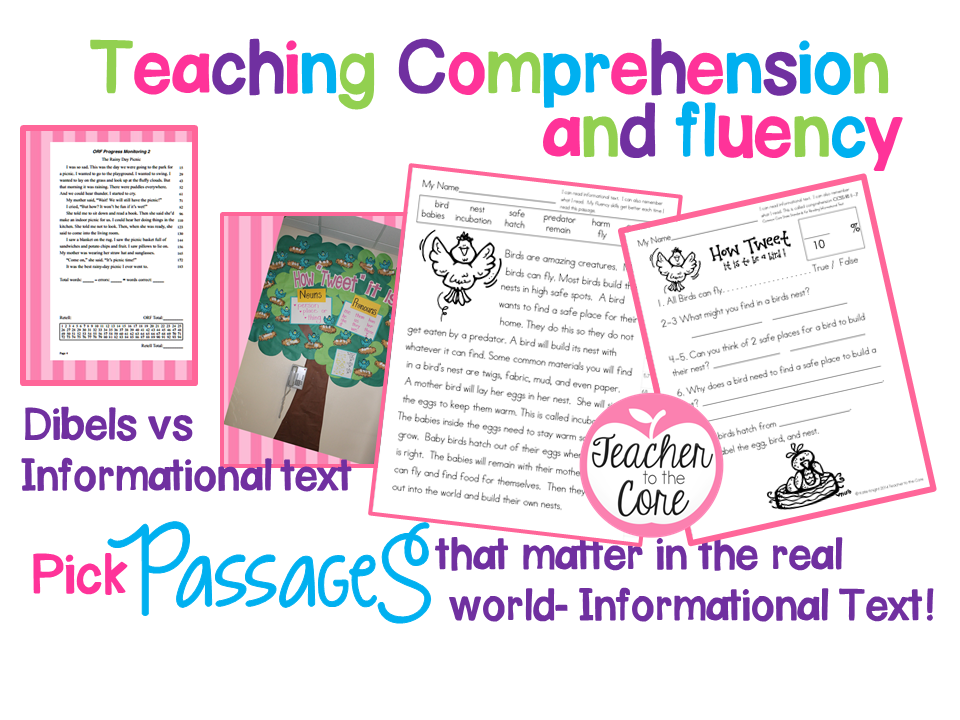 Ideas for Teaching Fluency in First Grade! | Teacher to the Core