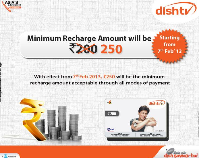 News Now Minimum Recharges is High For Dish TV Customers DTH News