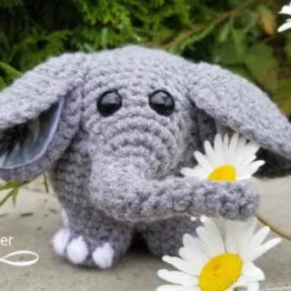 PATRON GRATIS ELEFANTE AMIGURUMI 30134