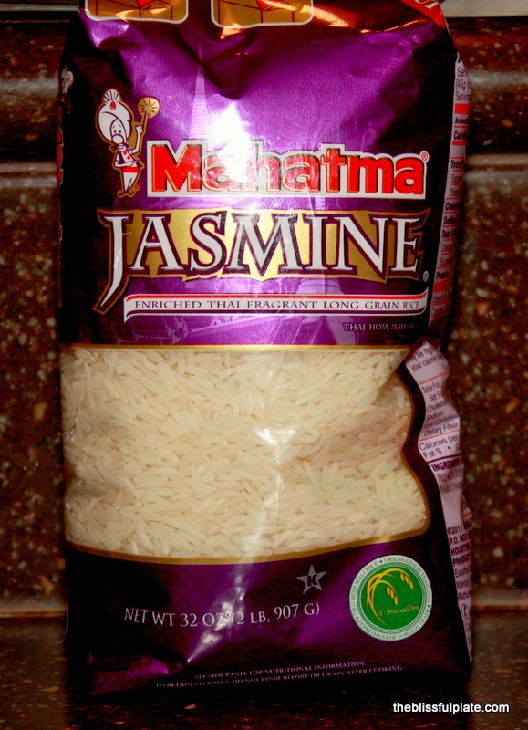 The Blissful Plate 3 Cheese & Parsley Jasmine Rice