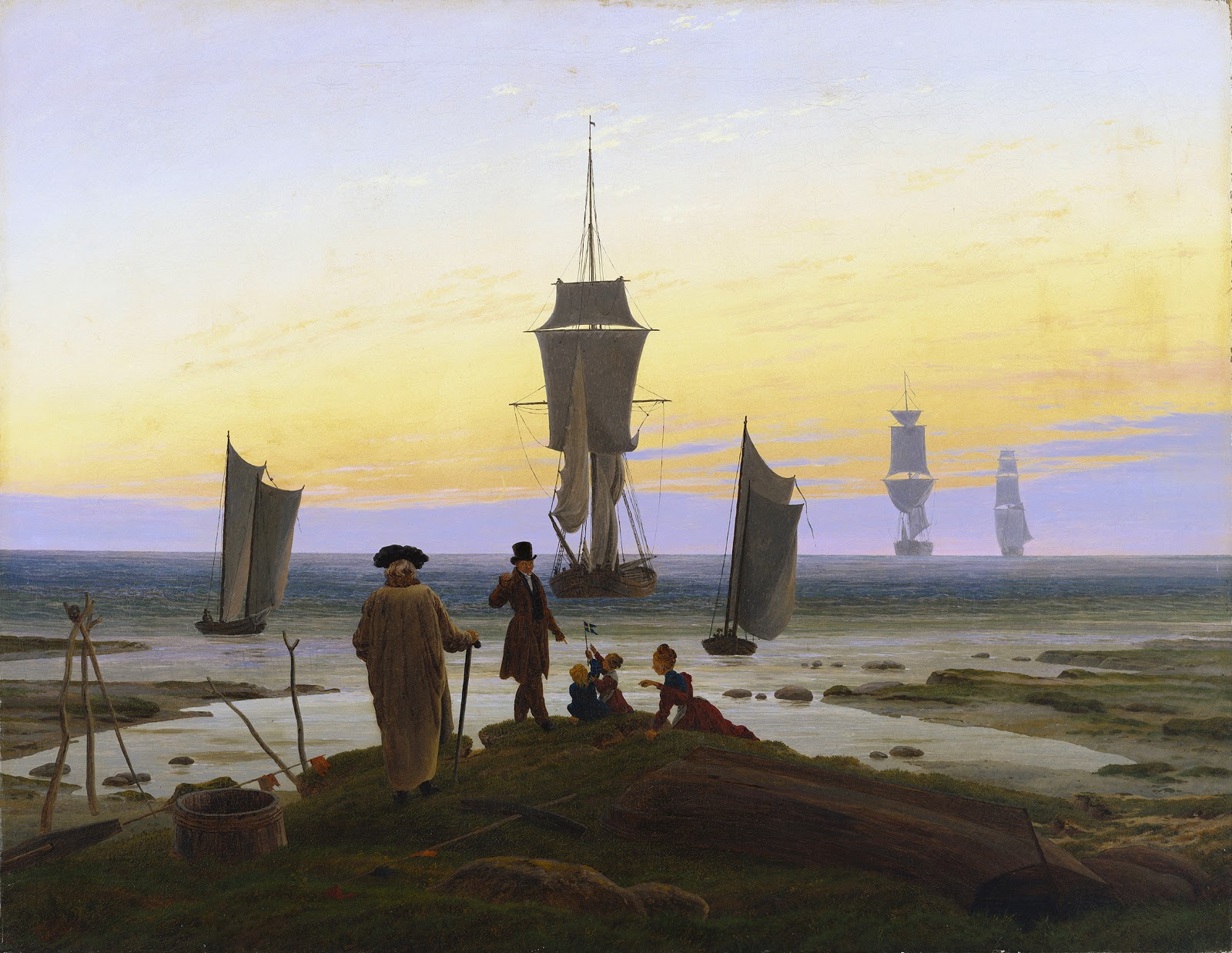 Caspar David Friedrich | Pintura romântica alemã