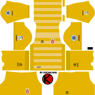 Girona FC 2017/18 - Dream League Soccer Kits