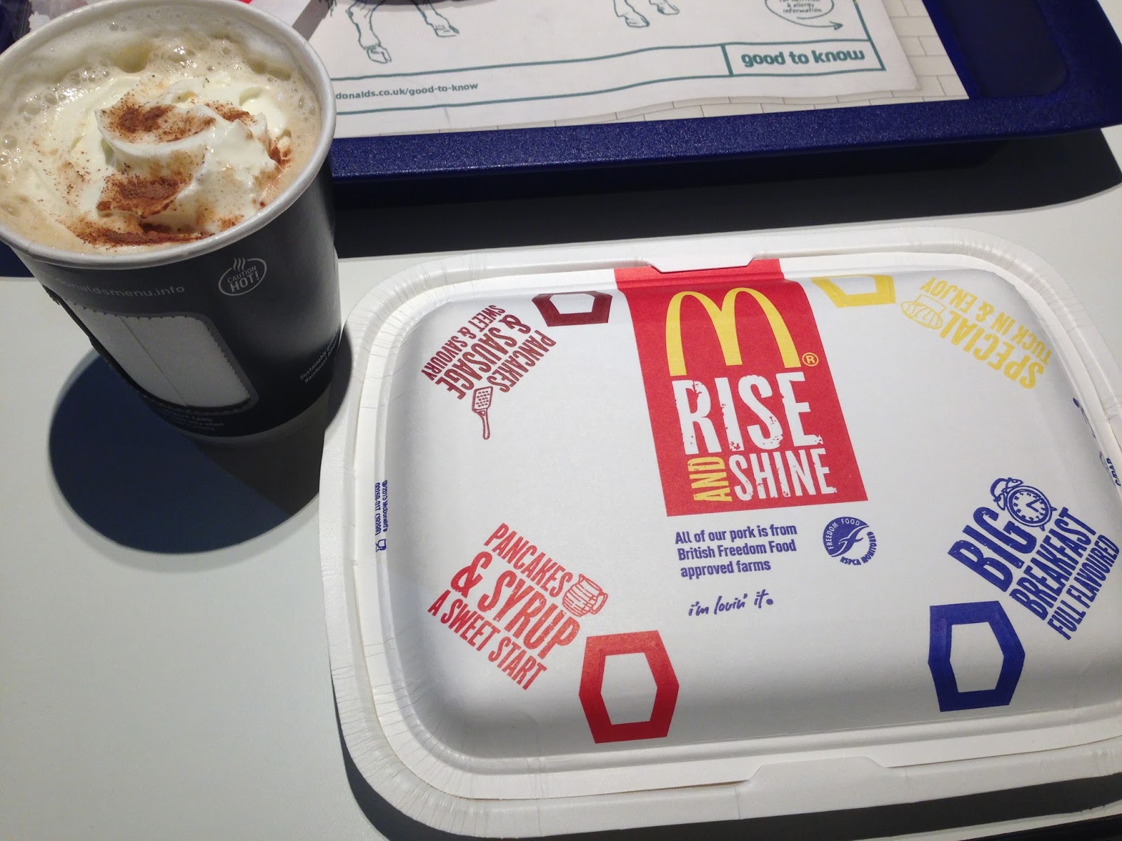 Angie Cupcake Reviews The Day I tried McDonalds Pancakes for Breakfast..