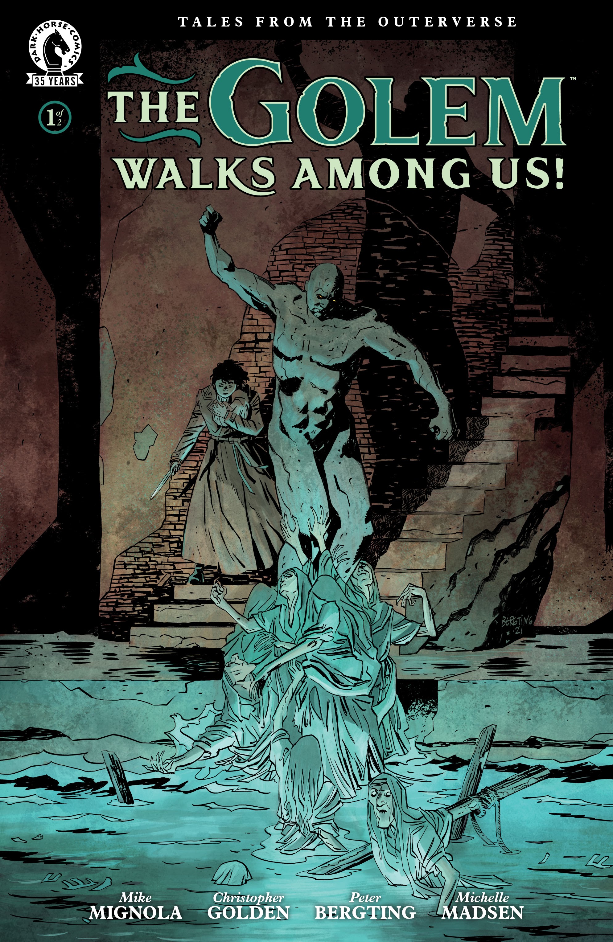 Read online The Golem Walks Among Us! comic -  Issue #1 - 1