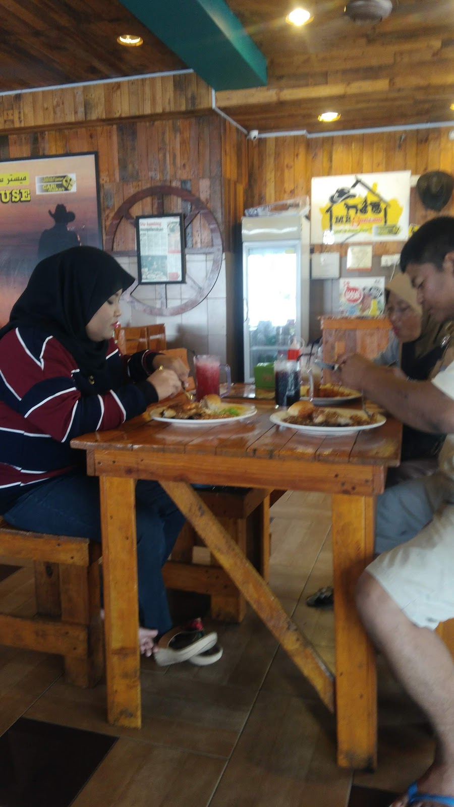 hajar diary mr steak house melaka