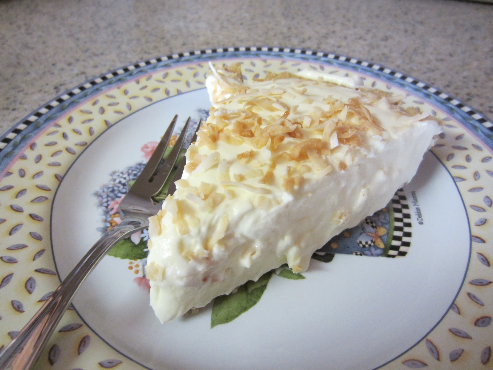 My Patchwork Quilt SKINNY COCONUT CREAM PIE