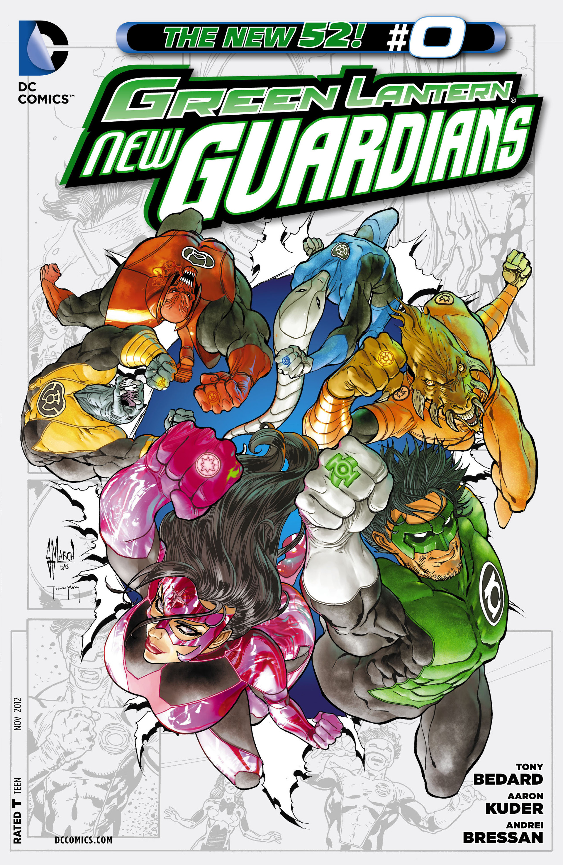Read online Green Lantern: New Guardians comic -  Issue #0 - 1