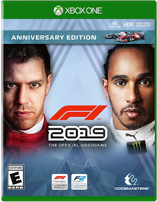 F1 2019 Game Cover Xbox One Anniversary Edition