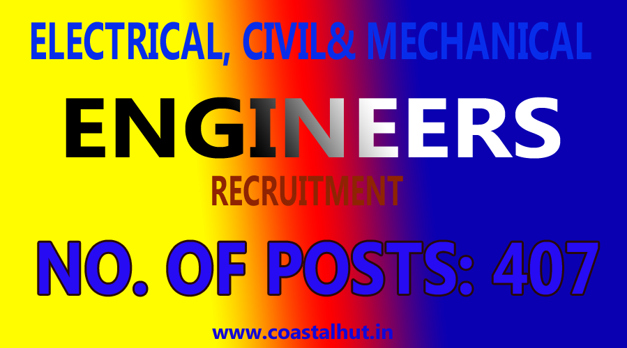 ENGINEERING JOBS 407 Electrical Engineer, Civil Engineer, Mechanical