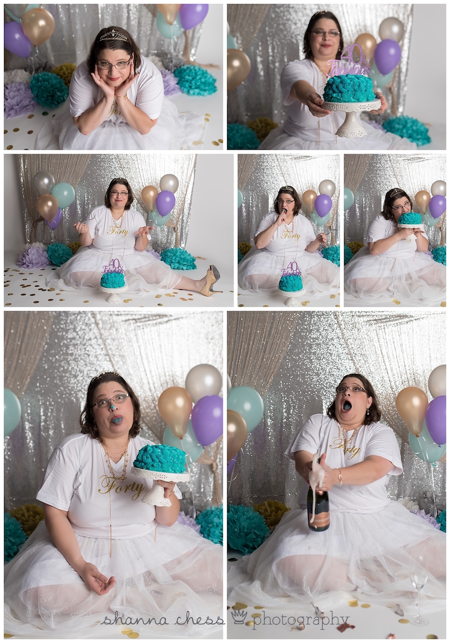 Shanna Chess Photography Eugene, Oregon Cake Smash Photographer